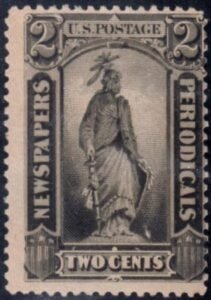 US PR57 Newspaper Average Unused No Gum cv $30