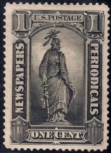 US PR90 Newspaper VF - XF Unused LH Jumbo Margins