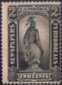 US PR91 Newspaper Ave Unused LH cv $450