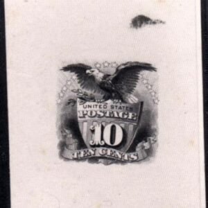 US 116TC1ae Essay Unused India on Card cv $2,500