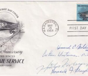 US C74 FDC Signed by the Designers and the Engravers