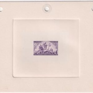 US 898P13c Purple Coronado Expedition Large Die Proof