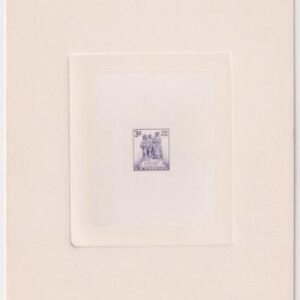 US 837TC1ae 3c Northwest Territory Large Proof in Purple