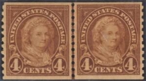 US 601 XF Mint LH Line Pair cv $40