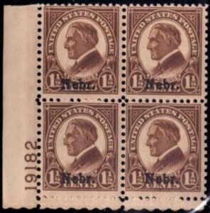 US 670 Fine Unused NH LL Plate Block cv $95