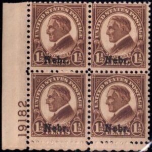 US 670 Fine Unused NH LL Plate Block cv $95
