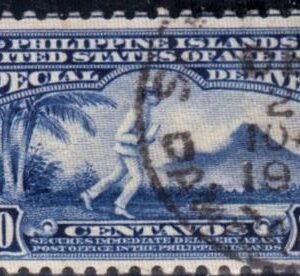 US Possessions - Philippines E4 VF Used - Scarce! cv $150