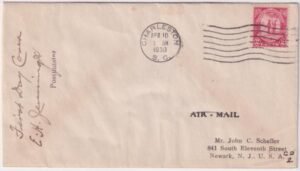 US 683  Autographed FDC, Edward H. Jennings, PM
