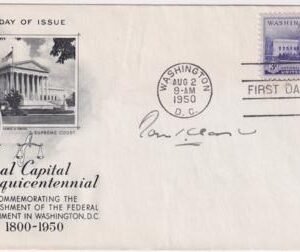 US 991 Autographed FDC Signed byTom C. Clark, Supreme Court Justice