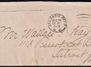 US 500 Fine Single on Small Cover - PSAG Cert cv $650