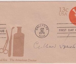US U574 Autographed FDC, Signed byAlbert Szent-Györgyi, Nobel Prize