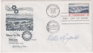 US 1164 Autographed FDC Signed by W.  Reynolds, Mayor of Providencec RI