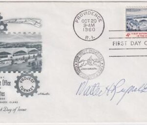 US 1164 Autographed FDC Signed by W.  Reynolds, Mayor of Providencec RI