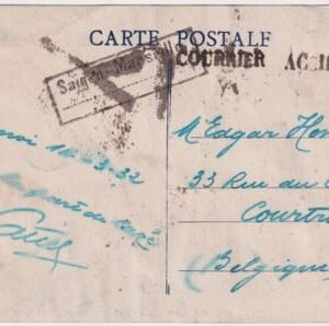 Indo-China 1933 Air Orient  Indochina-Marseille Flight