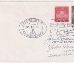 US 1774 Autographed Commemorative Cover Signed by Engravers