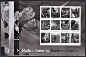US 4801m Modern Imperf Building A Nation Set of 5 Sheets