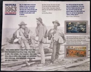 US 4787-8b Modern Imperf Civil War Battles Sheet