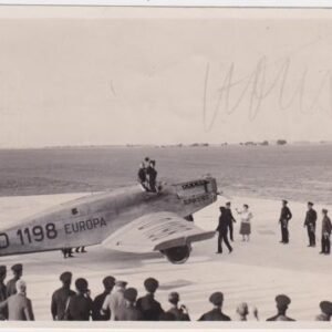 Germany 1928 Photograph Signed by Hermann Kohl, Pioneer Aviator