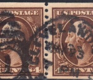 US 446 Washington / Franklin F - VF Used Pair - Cleveland CDS cv $425