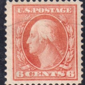 US 336 Washington / Franklin VF - XF Mint Hinged Jumbo - Spectacular!