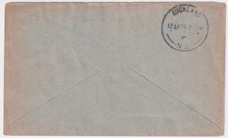 INV-21281x1_bb3b00f9-1383-40f2-ba21-632fba91964f Australia 1934 1st Official Air Mail Australia - New Zealand -Auckland