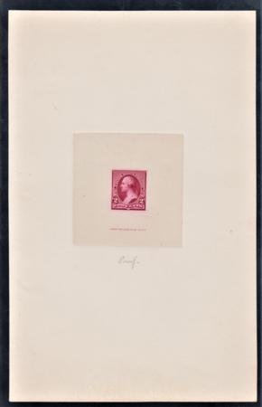 INV-21287×1-1 US 219 P1 - 229 P1 1890 Large Die Proof Set - Beautiful and Superb