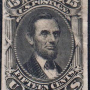 US 77P3 Early Classics VF Mint Plate Proof on India cv $55