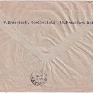 Germany 1928 Zeppelin American Flight Cover  with C37