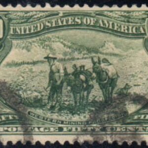 US 291 Early Commemorative F - VF Used cv $175