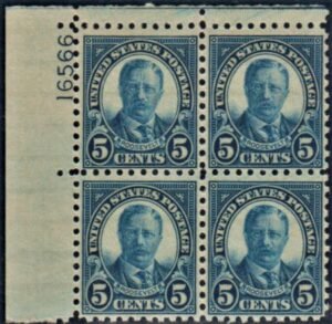 US 586 F - VF Mint Hinged cv $275