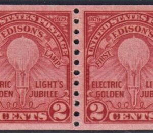 US 656 F - VF+ NH Fresh Coil Pair cv $45