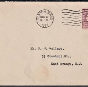 US 456 Washington / Franklin F - VF on Pristine Cover from Boston, MA. - Scarce! cv $250