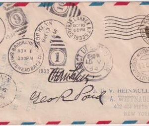 US 1933-34 Pond-Sabelli Transatlantic Flight to Rome, Crash in Ireland