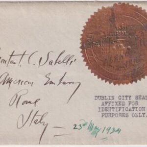 US 1934 Pond-Sabelli Transatlantic Flight to Rome, Crash in Italy, to London, to NY