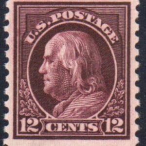 US 435 Washington / Franklin VF - XF Mint NH Jumbo cv as 85 $95