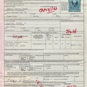 US RY6 Revenue Corner Copy on VF License, 6/1/78 cv $125