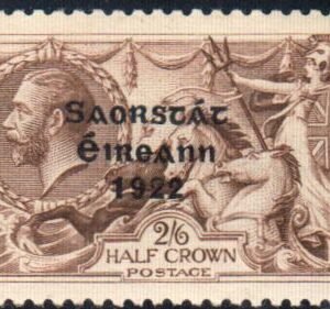 Ireland 77b XF Mint NH Wide Date cv $110