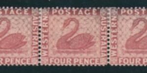 Western Australia 61 Strip of 3, SG105