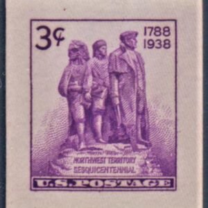 US 837P2 Superb Small Die Proof on White Wove - PF Cert