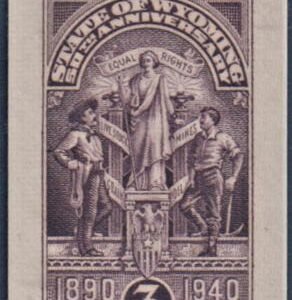 US 897P2 Superb Unused Small Die Proof on White Wove - PSE 100 Cert