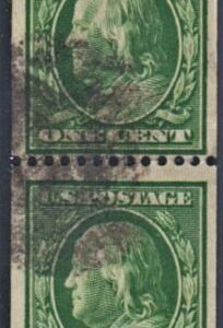 US 348 Washington / Franklin F - VF Used Pair cv $170
