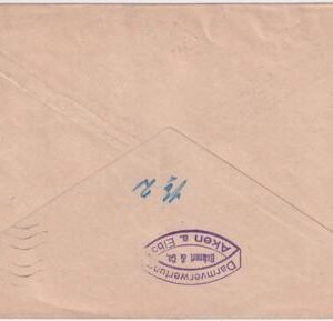 Germany 1929 Orient Flight Cover Sent to Turkey