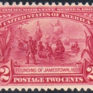 US 329 Early Commemoratives F-VF Mint NH cv $80