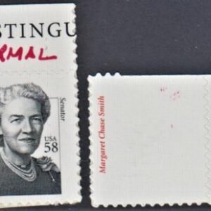 US 3427a Error XF Mint NH Missing Engraved Black Portrait cv $400