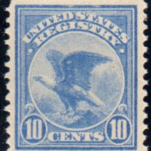 US F1 Registration Stamp VF-XF Mint NH cv $210