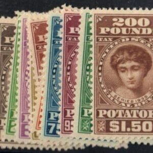 US RI1 - 13 Revenue Potato Tax Mint LH cv $160.25