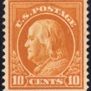 US 416 Washington / Franklin XF Mint Hinged cv $65