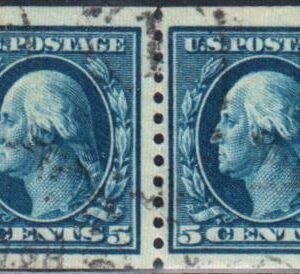 US 447 Washington / Franklin F-VF Used Pair cv $375