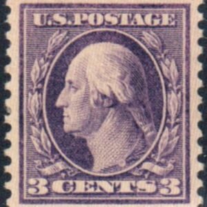 US 502 Washington / Franklin XF Mint NH cv $70