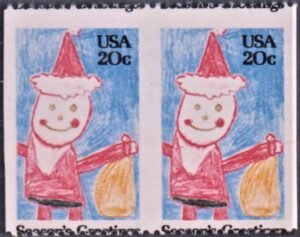 US 2108a Error F-VF Mint NH Off Center Pair cv $750